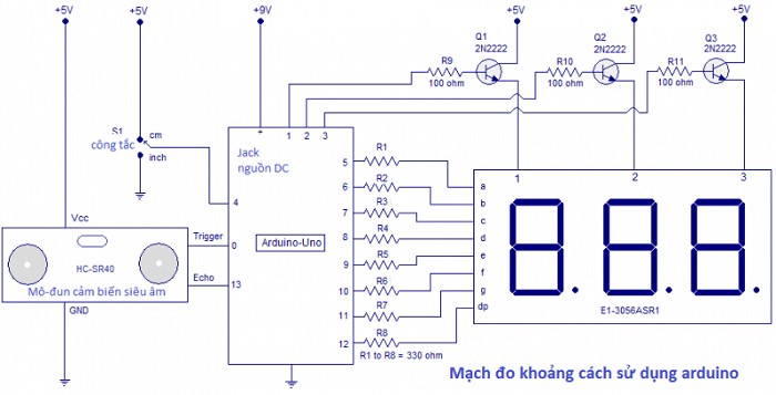 Một dạng vi mạch điều khiển khá phức tạp của arduino