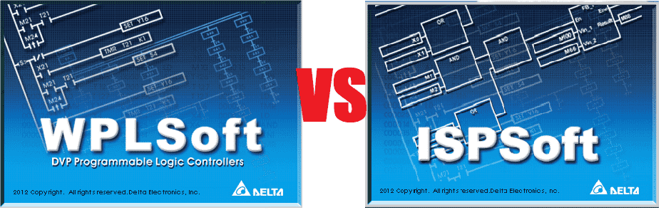 differences between delta ISPSoft vs WPLSoft